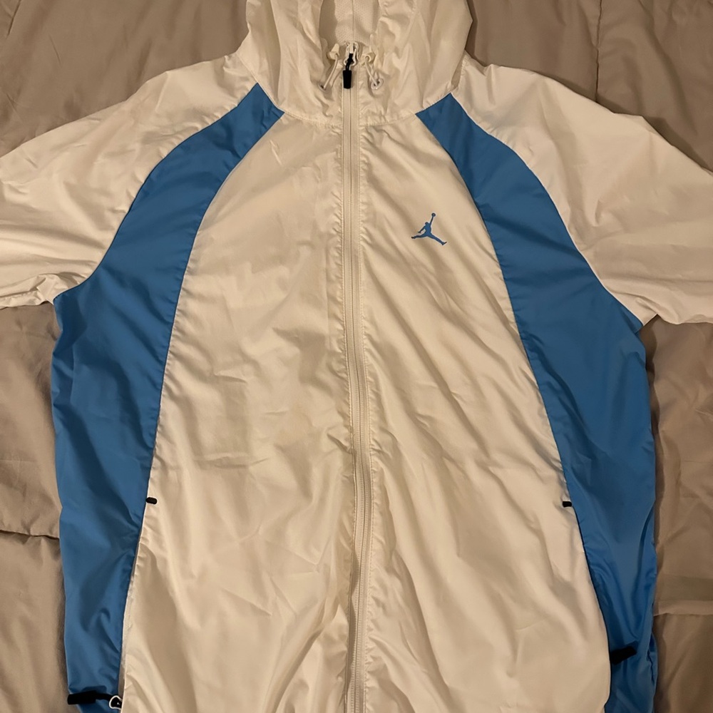 Jordan White and Blue Women's Jacket